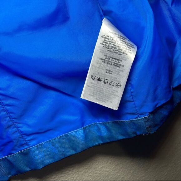 Columbia Interchange Omni Tech wind waterproof blue camo jacket boy’s size large - Picture 10 of 10